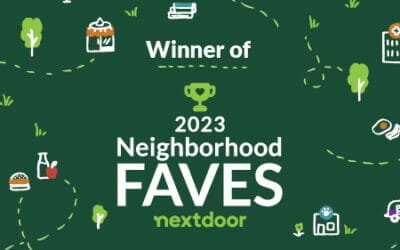 The third year in a row winning Nextdoor’s Neighborhood Favorites for 2023